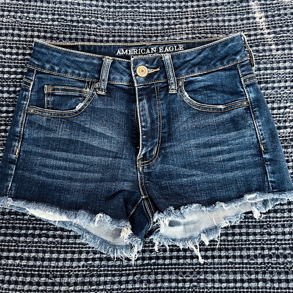 American Eagle Denim High Rise Shorts